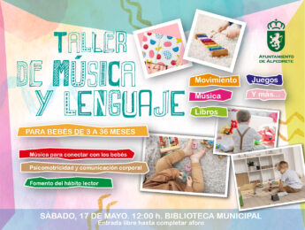 Imagen de la noticia Taller de música y lenguaje en familia para bebés de 3 a 36 meses