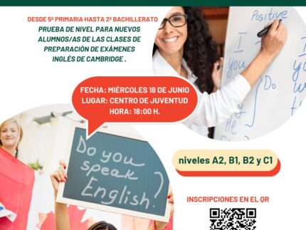 Imagen de la noticia Apúntate a las pruebas de inglés 2025/2026