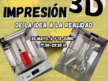 Imagen de la noticia Apúntate al taller de impresión 3D de Juventud