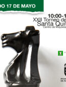 Imagen de la noticia XXII Torneo Ajedrez Santa Quiteria