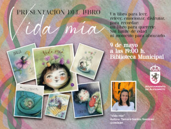 Presentación literaria: “Vida mía”, de Tamara Santos Imagen de la noticia Presentación literaria: “Vida mía”, de Tamara Santos