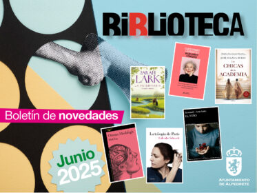Boletín de novedades de junio. Biblioteca municipal Imagen de la noticia Boletín de novedades de junio. Biblioteca municipal