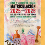 Imagen de la noticia Periodo de matriculación 2025-2026 en la EMMD y talleres culturales