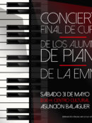 Imagen de la noticia Concierto fin de curso. Alumnos de piano de la EMMD