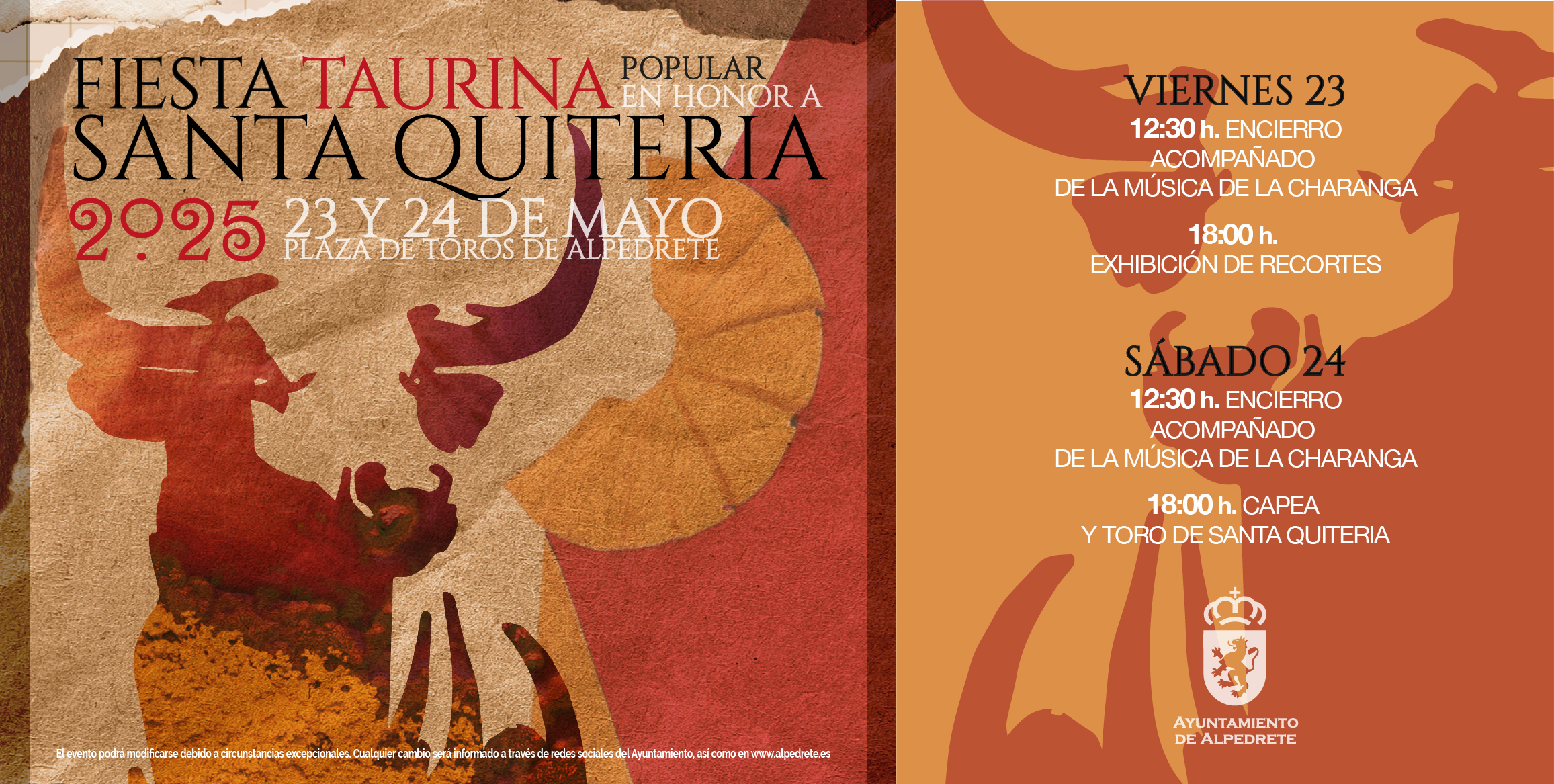 Fiesta Taurina Santa Quiteria 2025 Imagen de la noticia Fiesta Taurina Santa Quiteria 2025