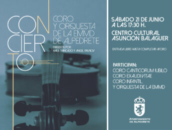 Concierto. Coro y Orquesta de la EMMD de Alpedrete Imagen de la noticia Concierto. Coro y Orquesta de la EMMD de Alpedrete