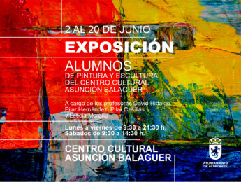 Exposiciones de fin de curso de los alumnos de los talleres de pintura y escultura Imagen de la noticia Exposiciones de fin de curso de los alumnos de los talleres de pintura y escultura