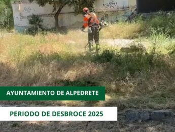 Las tareas de desbroce se mantendrán durante todo el mes de junio Imagen de la noticia Las tareas de desbroce se mantendrán durante todo el mes de junio