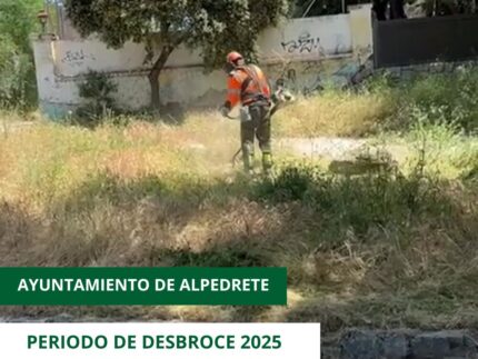 Imagen de la noticia Las tareas de desbroce se mantendrán durante todo el mes de junio