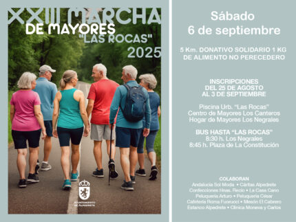Imagen de la noticia XXIII Marcha de Mayores de “Las Rocas”