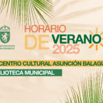 Imagen de la noticia Horario de verano. Centro Cultural y Biblioteca Municipal
