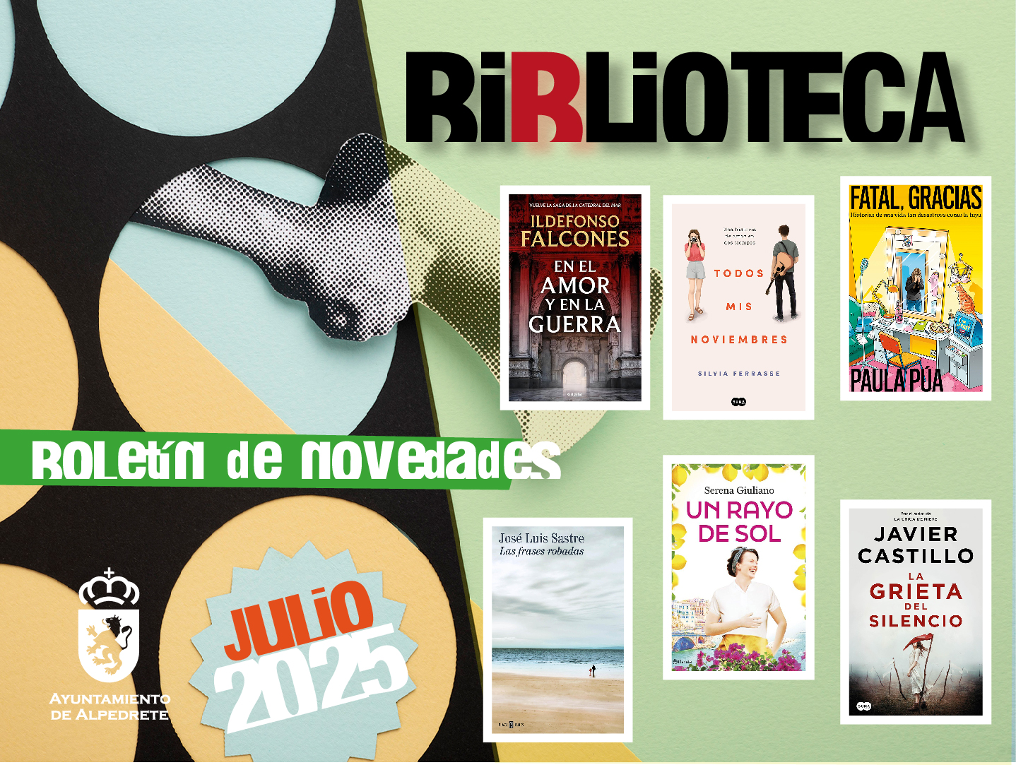 Imagen de la noticia Boletín de novedades de julio. Biblioteca municipal