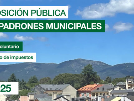 Imagen de la noticia Exposición pública de padrones municipales y periodo voluntario de pago de impuestos