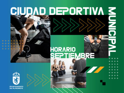 Imagen de la noticia Horario de septiembre. Ciudad deportiva municipal