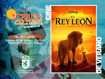 Imagen de la noticia Cine de verano: “El Rey León”