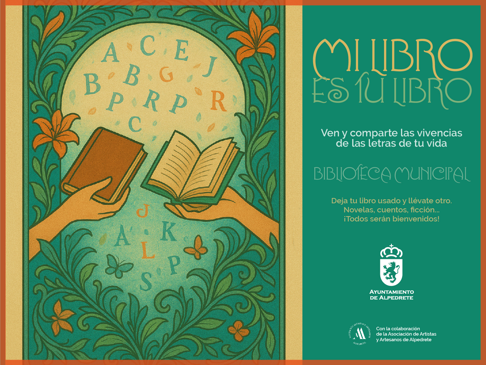Imagen de la noticia Mi libro es tu libro: un rincón para compartir historias en la Biblioteca Municipal