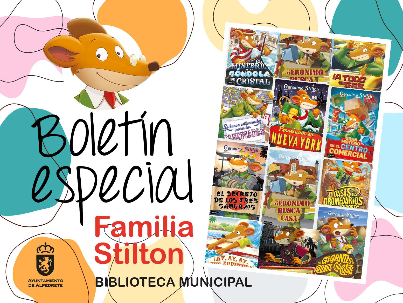 Imagen de la noticia Boletín extra de novedades en la biblioteca: «Geronimo y Tea Stilton»