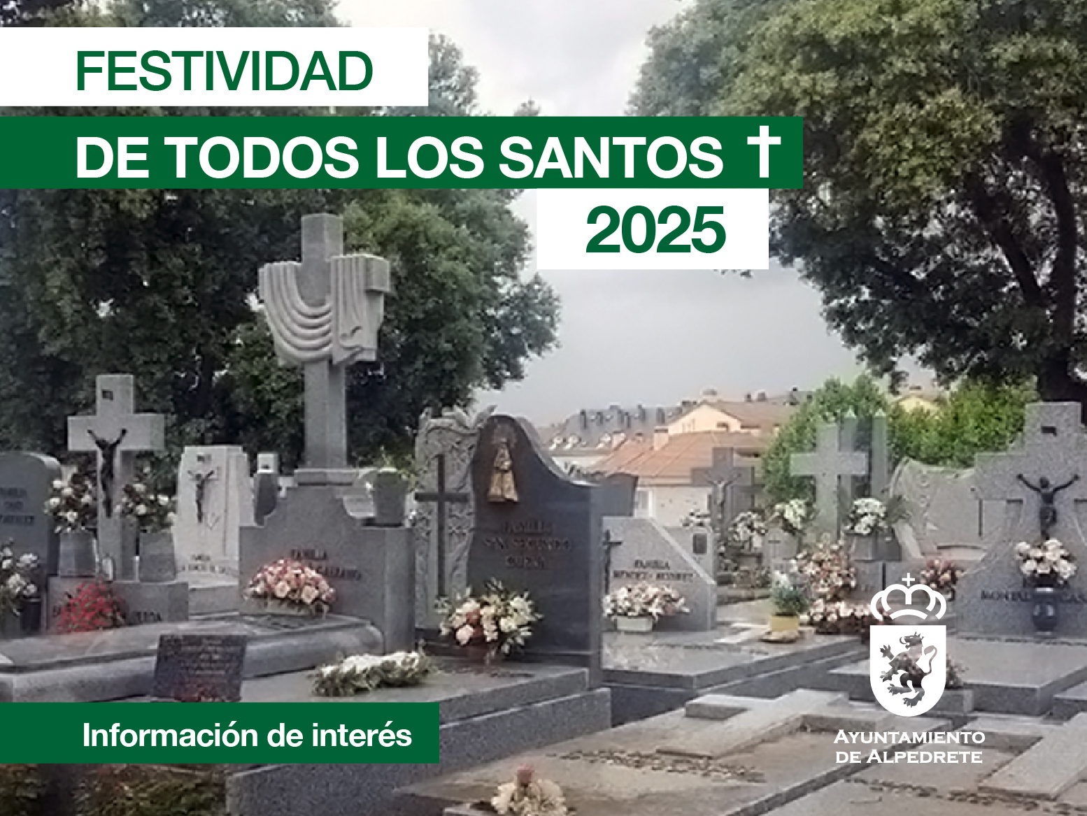 Festividad de Todos los Santos 2025 Imagen de la noticia Festividad de Todos los Santos 2025