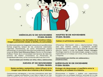 Imagen de la noticia Espacio para familias. El tabaco y los derivados de la nicotina