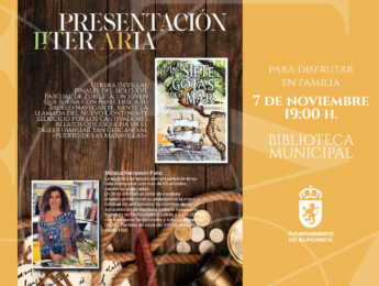 Imagen de la noticia Presentación literaria: “Las siete gotas del mar”