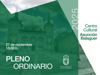 Pleno ordinario Imagen de la noticia Pleno ordinario