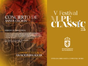 Imagen de la noticia Alpeclassic 2025 – EMMD de Alpedrete. Concierto de Santa Cecilia
