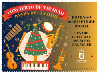 Imagen de la noticia Concierto de Navidad de la Banda Municipal de Alpedrete