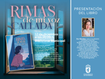 Presentación literaria: “Rimas de mi voz callada” Imagen de la noticia Presentación literaria: “Rimas de mi voz callada”