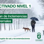 Imagen de la noticia Activado el nivel 1. Plan de Inclemencias Invernales: entrega de sal