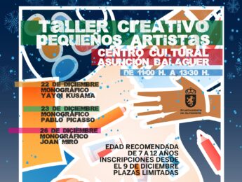 Talleres creativos pequeños artistas Imagen de la noticia Talleres creativos pequeños artistas