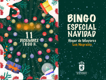 Bingo especial Navidad para nuestros mayores Imagen de la noticia Bingo especial Navidad para nuestros mayores