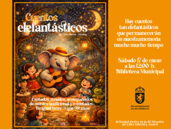 Imagen de la noticia Cuentacuentos “Cuentos elefantásticos” de la 40 Muestra del Libro Infantil y Juvenil