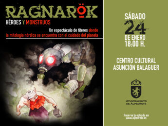Imagen de la noticia “Ragnarök: héroes y monstruos”, teatro de títeres