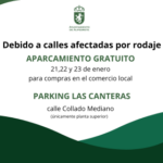Imagen de la noticia Parking de Las Canteras: aparcamiento gratuito para compras en el comercio local por afecciones de rodaje (21, 22 y 23 de enero)