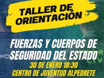 Taller de orientación: acceso a las Fuerzas de Seguridad del Estado Imagen de la noticia Taller de orientación: acceso a las Fuerzas de Seguridad del Estado