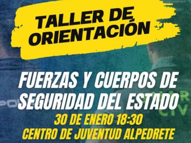 Taller de orientación: acceso a las Fuerzas de Seguridad del Estado Imagen de la noticia Taller de orientación: acceso a las Fuerzas de Seguridad del Estado