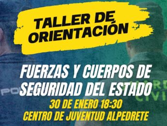 Taller de orientación: acceso a las Fuerzas de Seguridad del Estado Imagen de la noticia Taller de orientación: acceso a las Fuerzas de Seguridad del Estado
