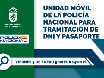 La unidad móvil de la Policía Nacional para DNI y pasaporte, disponible el 9 de enero Imagen de la noticia La unidad móvil de la Policía Nacional para DNI y pasaporte, disponible el 9 de enero