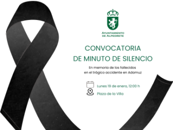 Imagen de la noticia Convocatoria de un minuto de silencio