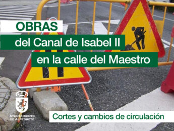 Imagen de la noticia Obras del Canal de Isabel II en la calle del Maestro: cortes y cambios de circulación desde el 9 de febrero