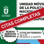 Imagen de la noticia La unidad móvil de la Policía Nacional para DNI y pasaporte, disponible el 19 y 26 de febrero