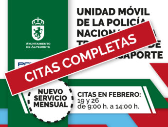 Imagen de la noticia La unidad móvil de la Policía Nacional para DNI y pasaporte, disponible el 19 y 26 de febrero