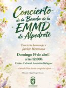 Imagen de la noticia Concierto homenaje. Banda EMMD de Alpedrete