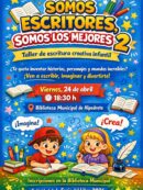 Imagen de la noticia Taller de escritura infantil: “Somos escritores, somos los mejores 2”