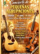 Concierto de pequeñas agrupaciones. EMMD Imagen de la noticia Concierto de pequeñas agrupaciones. EMMD