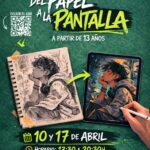 Taller del papel a la pantalla Alpe abril 2026 ok web Imagen de la noticia Juventud impulsa la creatividad con el taller “Del papel a la pantalla”