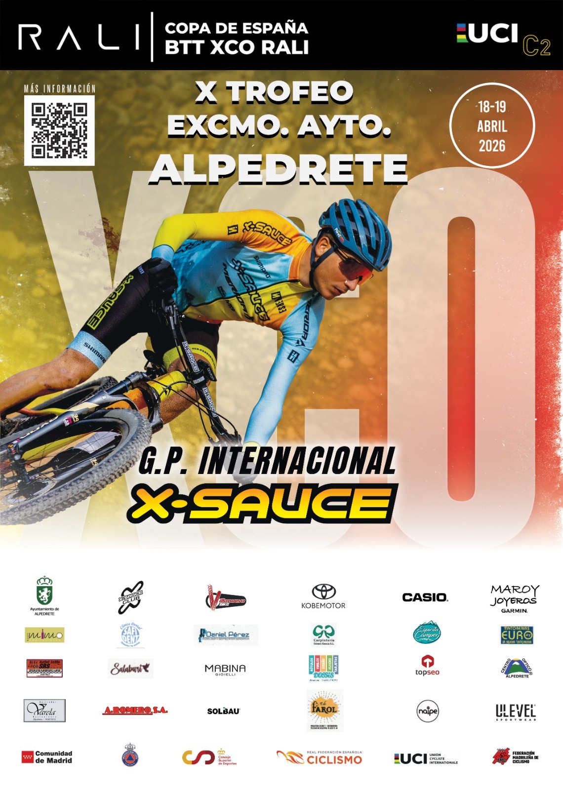Imagen de la noticia Gran Premio Internacional X-Sauce de bicicleta de montaña