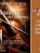 Imagen de la noticia Conferencia musical “La llamada del destino”. Javier Hermossa