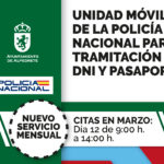 Imagen de la noticia La unidad móvil de la Policía Nacional para DNI y pasaporte, disponible el 12 de marzo