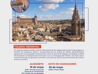 Imagen de la noticia Salida Cultural para mayores, Toledo Medieval. Mancomunidad THAM